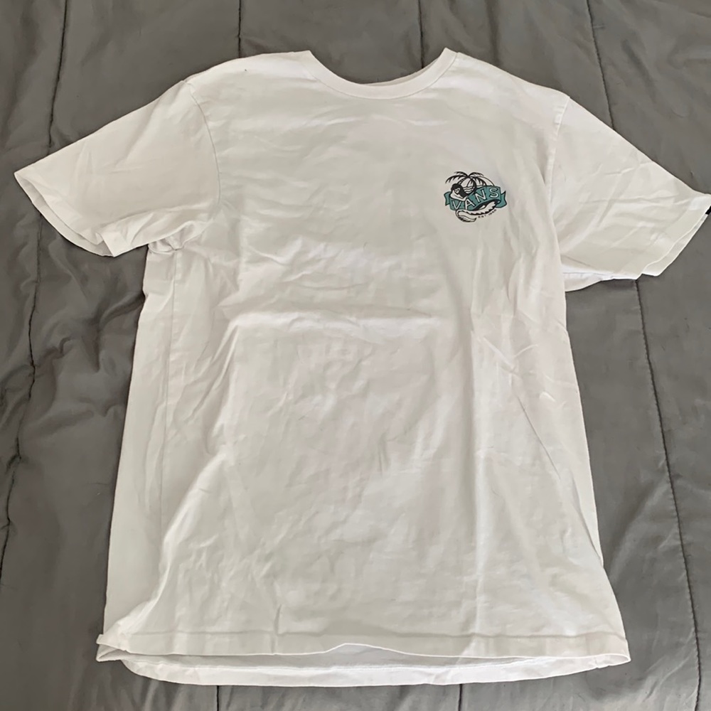women vans mermaid logo tee